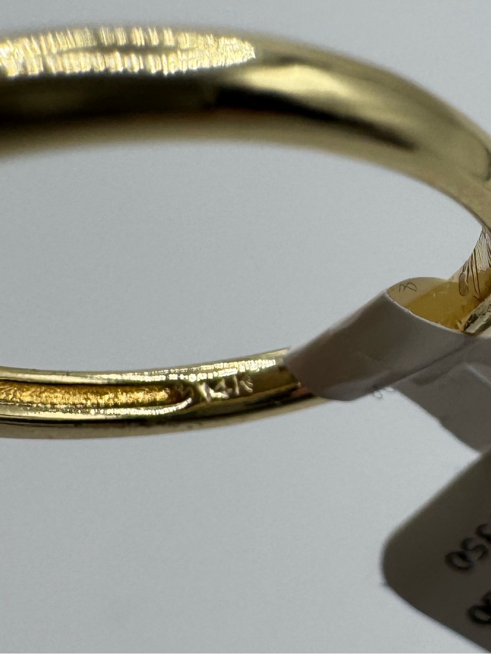 2ct Bezel Oval Ring - Picture 9 of 11